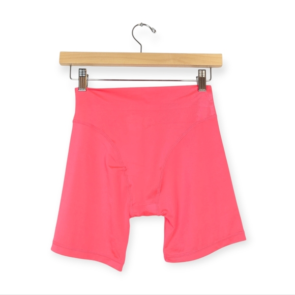 Free People Hot as Hell Hot Pink Biker Shorts Size XS - Picture 2 of 5